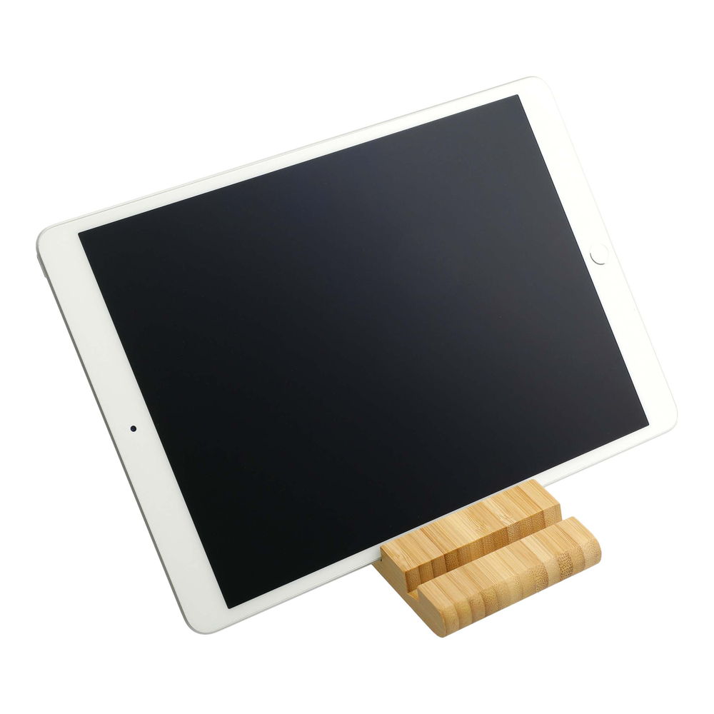 Estand FSC® 100% Bamboo Phone & Tablet Holder